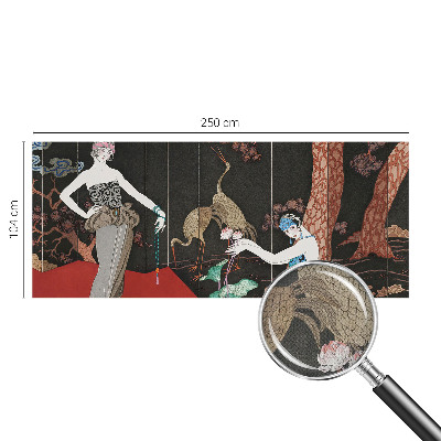 Mønstret tapet Mønstret tapet