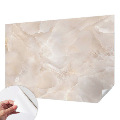 Mønstret tapet med et dekorativt mønster til vægge