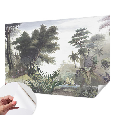 Fjernbar tapet i et aftageligt design til nem montering og fjernelse