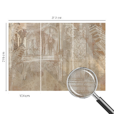 Tapet med mønster Tapet med mønster