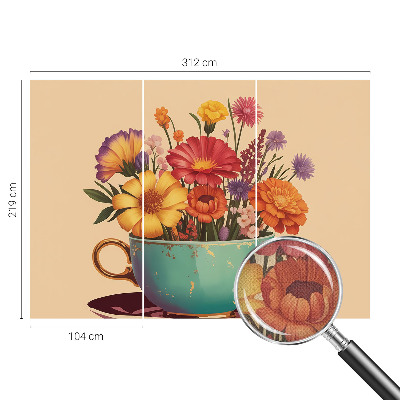 Mønstret tapet Mønstret tapet