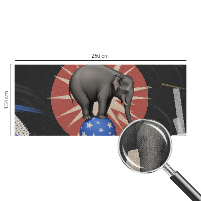 Tapet med mønster i neutral farve med gentaget mønster til vægdekoration