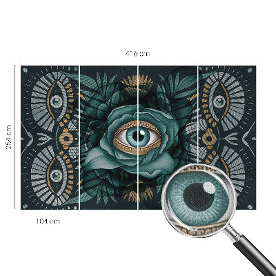 Vintage tapet med vintageinspireret motiv