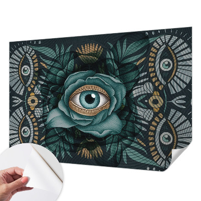 Vintage tapet med vintageinspireret motiv