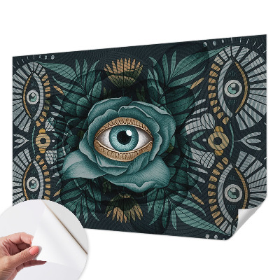 Vintage tapet med vintageinspireret motiv
