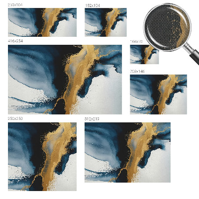 Tapet selvklæbende i selvklæbende materiale til nem påføring