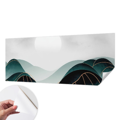 Tapet selvklæbende i selvklæbende design til nem montering