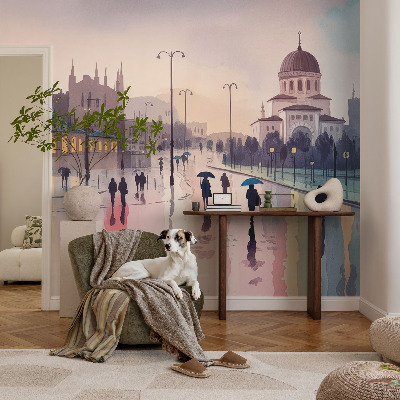 Mønstret tapet Mønstret tapet