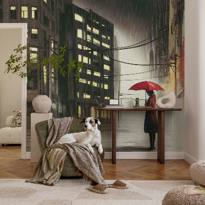 Vinyltapet i holdbar vinyl til vægbrug