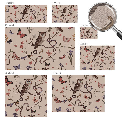 Tapet med mønster Tapet med mønster