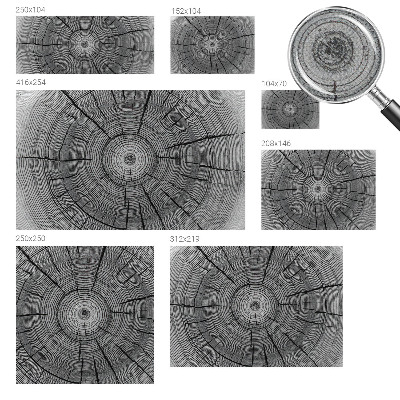 Selvklæbende fototapet i selvklæbende materiale til nem montering