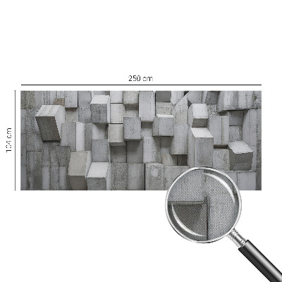 44D tapet i 3D-effekt