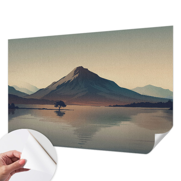 Tapet til køkken i slidstærkt materiale og let at rengøre, velegnet til køkkenvægge