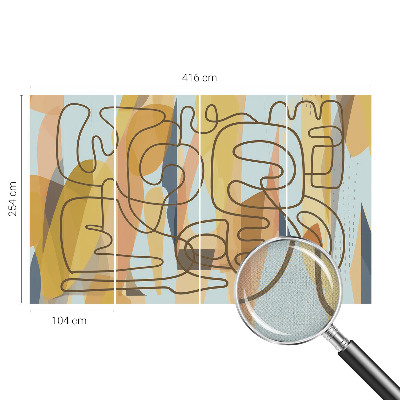 Fjernbar tapet Fjernbar tapet