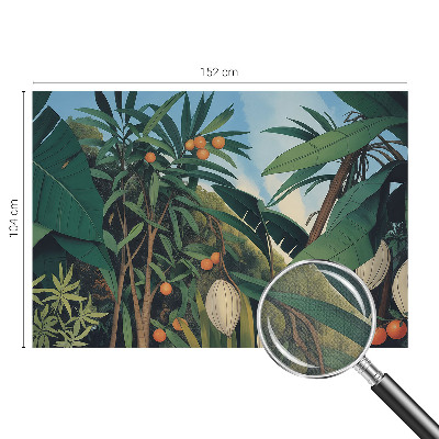 Mønstret tapet med gentaget mønster egnet til vægge