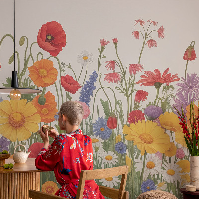 Retro tapet med klassisk retrodesign til vægge