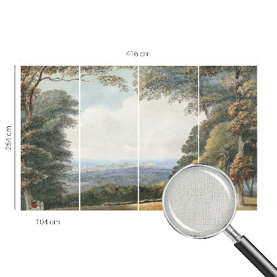 Mønstret tapet Mønstret tapet