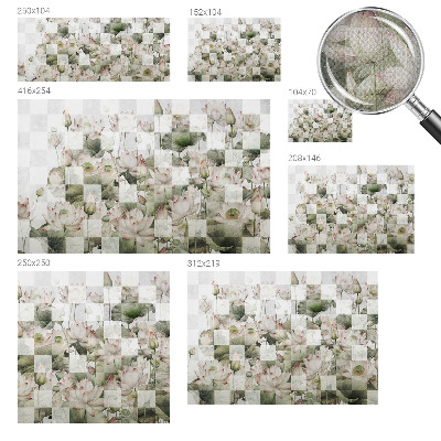 Tapet med mønster Tapet med mønster