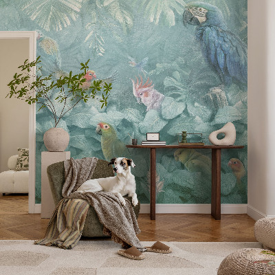 Vintage tapet med vintageinspireret mønster