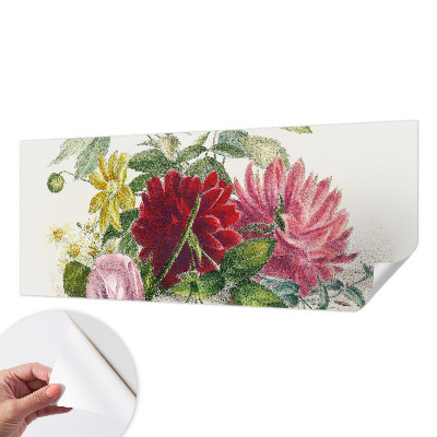 Børnetapet med børnevenligt motiv og farveret design til værelset