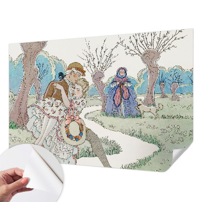 Mønstret tapet Mønstret tapet