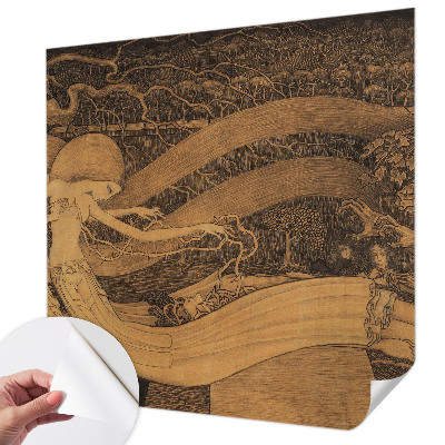 Selvklæbende vinyltapet i rulllængde og bredde efter eget valg til nem montering