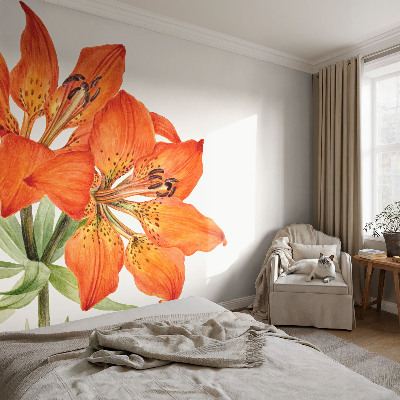 Tapet til soveværelset i et roligt design egnet til soveværelset