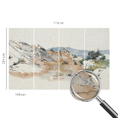 Fjernbar tapet Fjernbar tapet