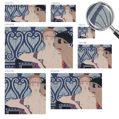 Tapet med mønster Tapet med mønster