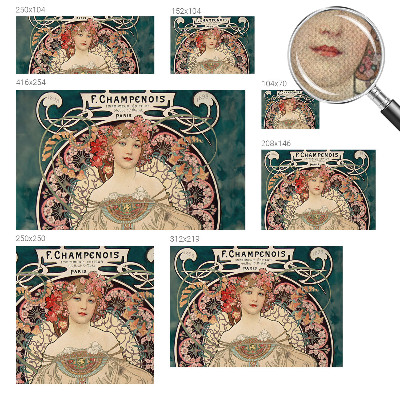 Mønstret tapet Mønstret tapet