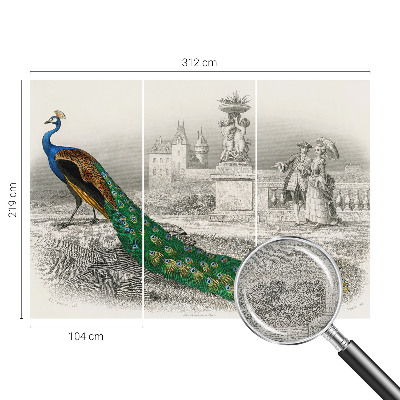 Tapet med mønster Tapet med mønster