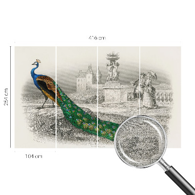 Tapet med mønster Tapet med mønster