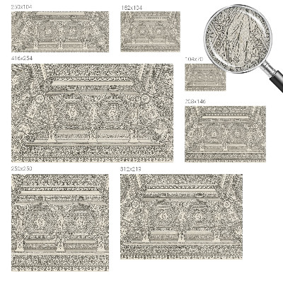 Tapet med mønster Tapet med mønster