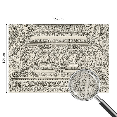 Tapet med mønster Tapet med mønster