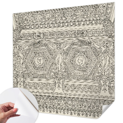 Tapet med mønster Tapet med mønster