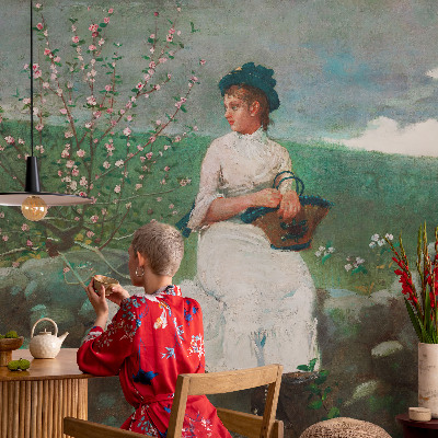 Tapet børneværelse i børnevenligt design til værelse og legerum