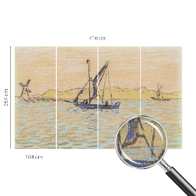 Mønstret tapet Mønstret tapet