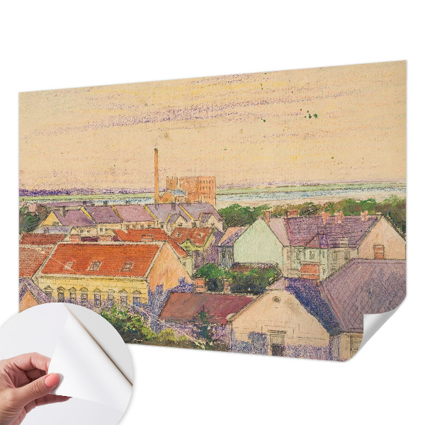 Fjernbar tapet i aftageligt design til nem montering og fjernelse