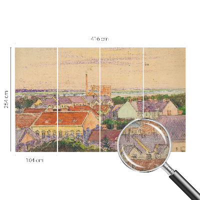 Fjernbar tapet i aftageligt design til nem montering og fjernelse