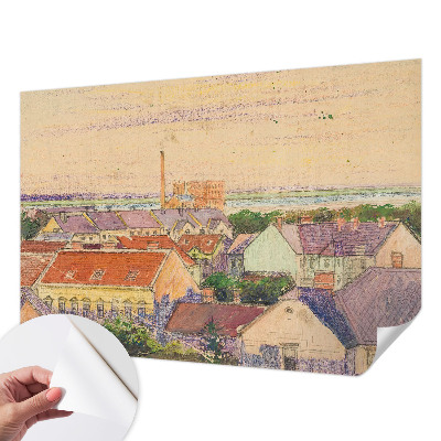 Fjernbar tapet i aftageligt design til nem montering og fjernelse