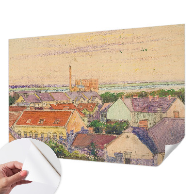 Fjernbar tapet i aftageligt design til nem montering og fjernelse