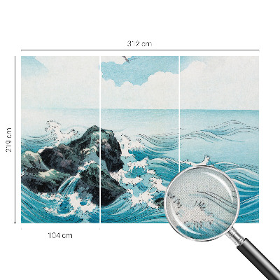 79D tapet i 3D-effekt
