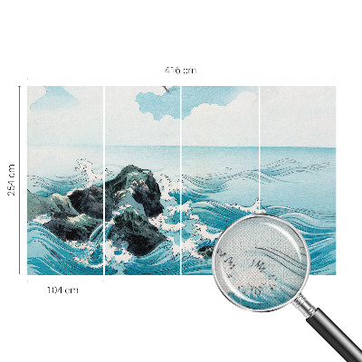 79D tapet i 3D-effekt