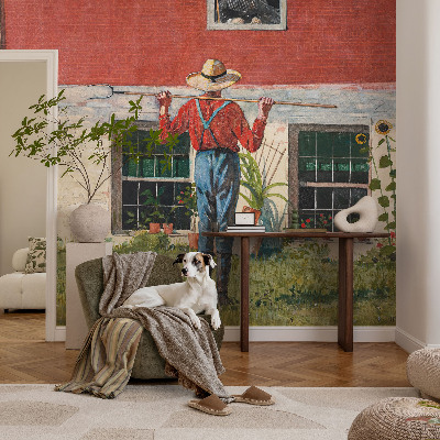 Tapet med mønster Tapet med mønster