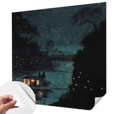 Tapet selvklæbende i kraftigt vinyl til nem påsætning og fjernelse
