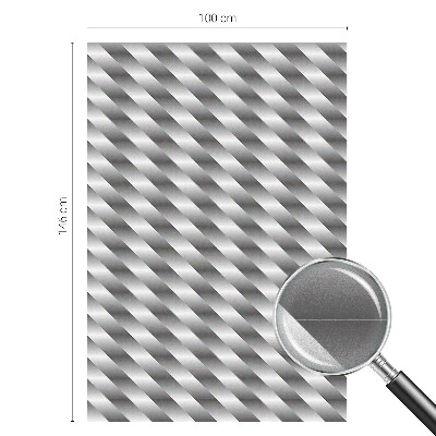 Vinduesfolie mod indkig med glasmaleri Geometriske striber