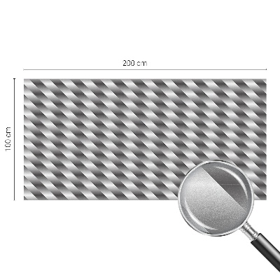 Vinduesfolie mod indkig med glasmaleri Geometriske striber