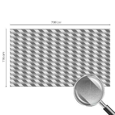 Vinduesfolie mod indkig med glasmaleri Geometriske striber