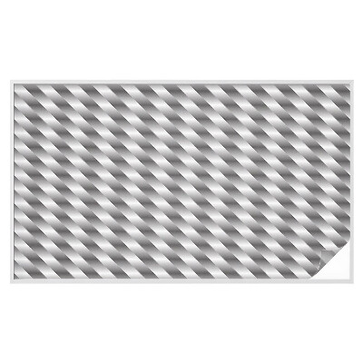 Vinduesfolie mod indkig med glasmaleri Geometriske striber