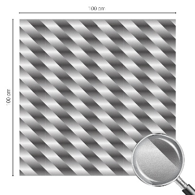 Vinduesfolie mod indkig med glasmaleri Geometriske striber